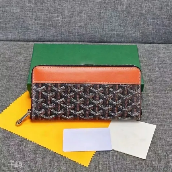 Goyard Saint Louis Long Wallet Gray Monogram Canvas - 3