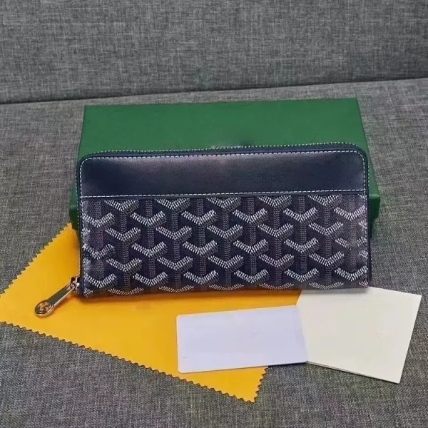 Goyard Saint Louis Long Wallet Gray Monogram Canvas - 8