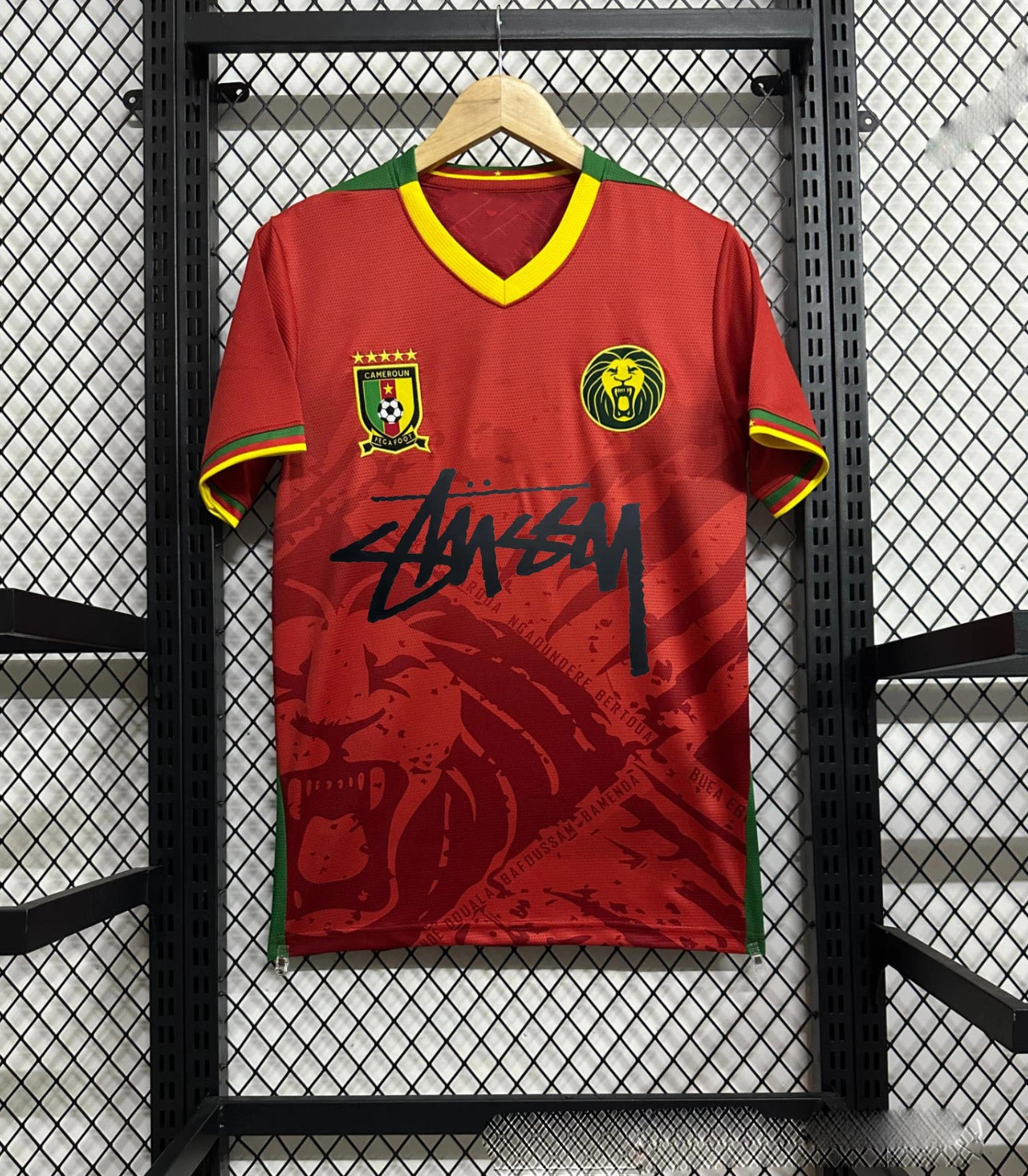 Stussy x Portugal National Team Jersey Red - 17