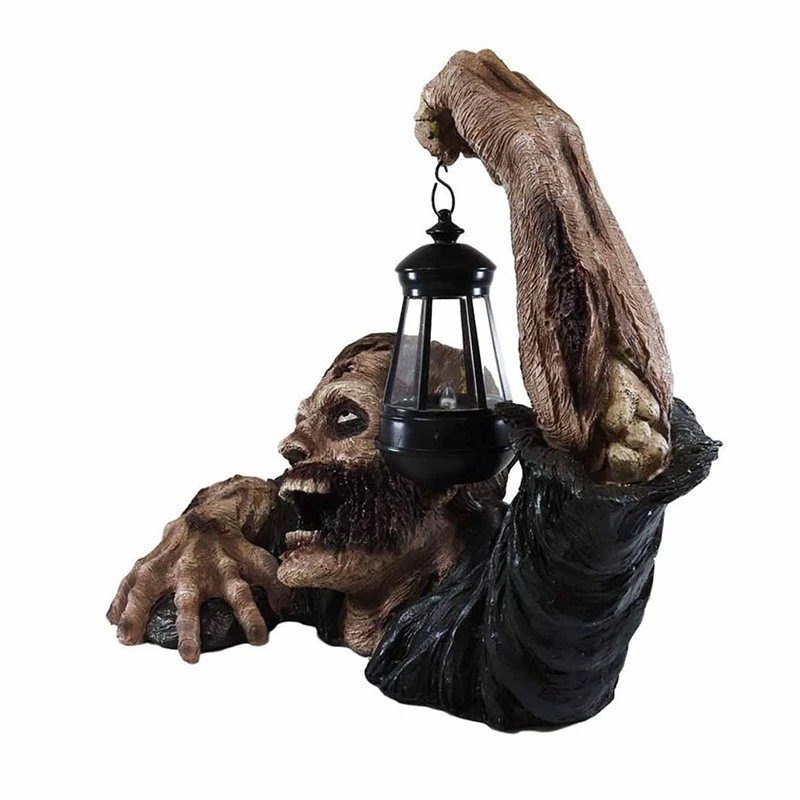 Design Horror Zombie Lantern Decoration Multicolor Figurine Accessories - 6