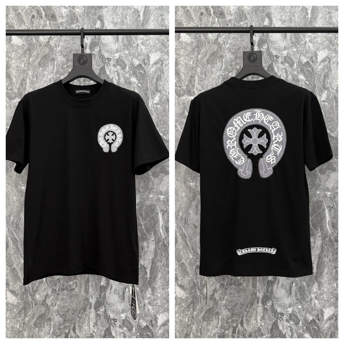 Chrome Hearts Floral Cross T-Shirt White - 5