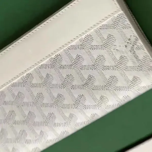 Goyard Saint Louis Long Wallet Gray Monogram Canvas - 9