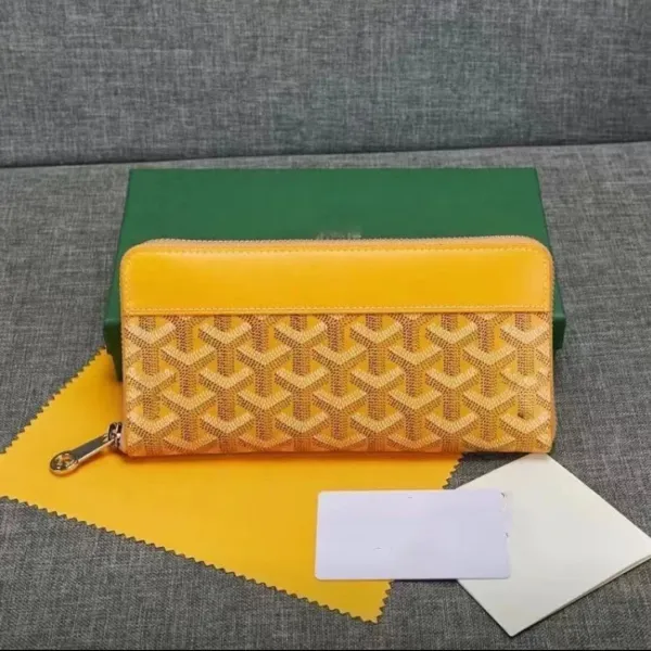 Goyard Saint Louis Long Wallet Gray Monogram Canvas - 4