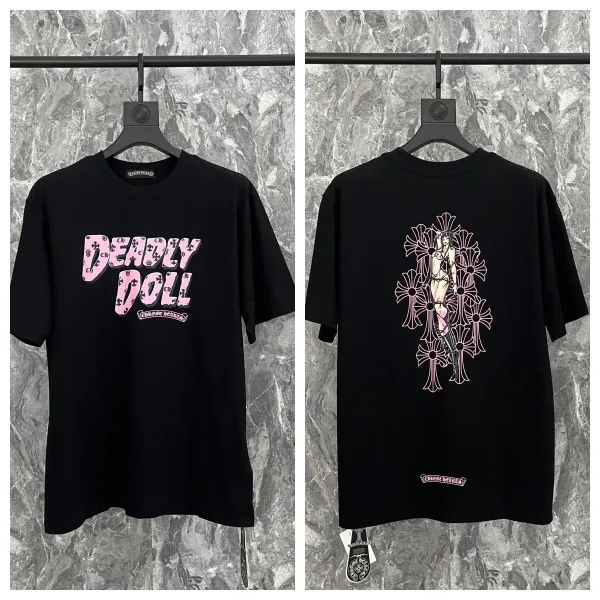 Chrome Hearts Deadly Doll Black T-Shirt - 1