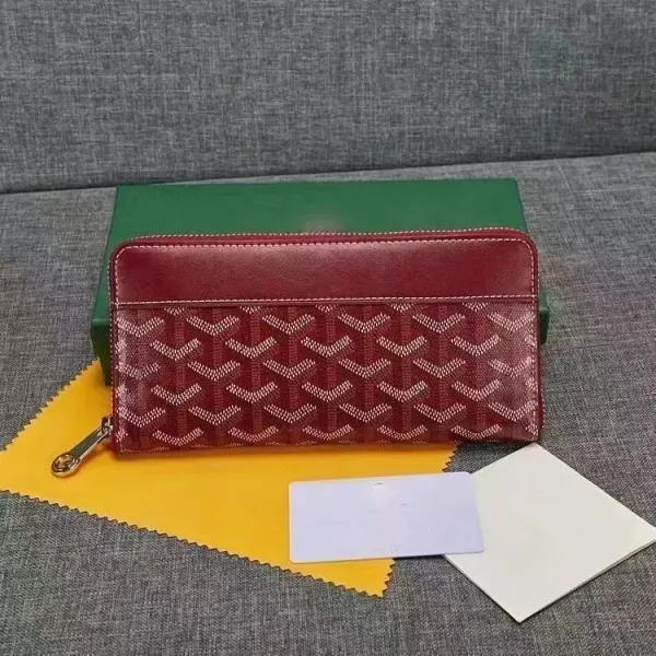Goyard Saint Louis Long Wallet Gray Monogram Canvas - 5