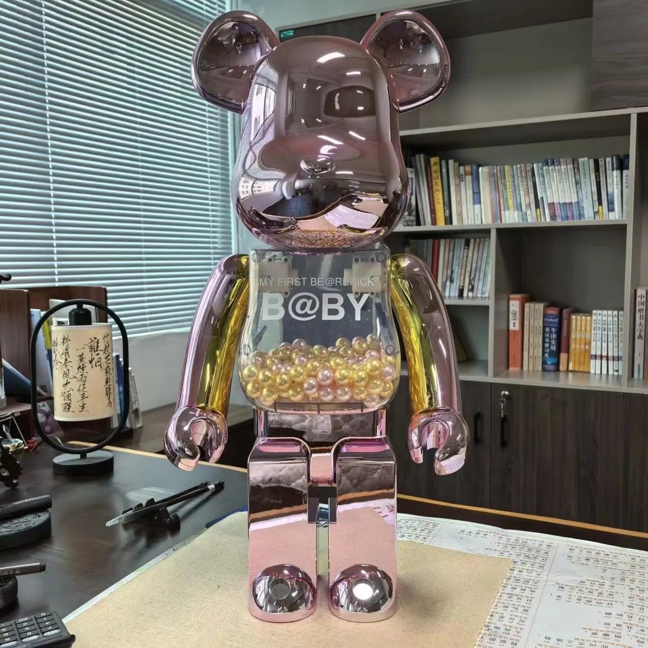 Medicom Toy Bearbrick Giraffe Print 1000% Collectible Figure Electronics - 11