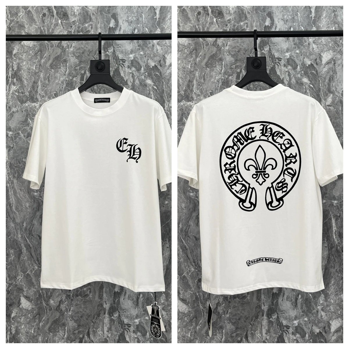 Chrome Hearts Floral Cross T-Shirt White - 13