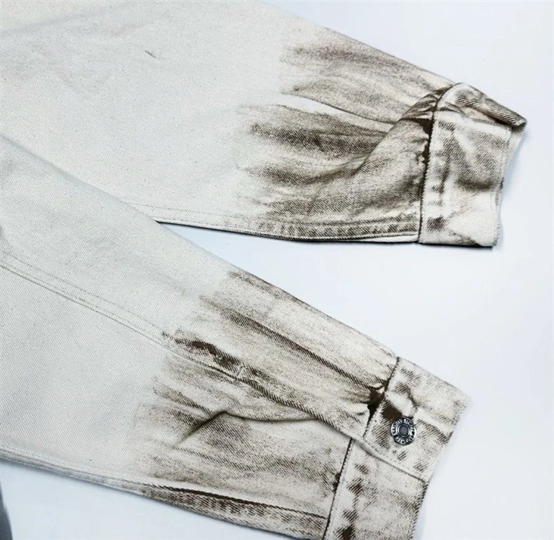 Design 2505 Washed Denim Jacket Multicolor - 13