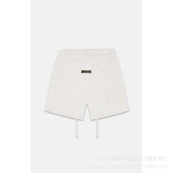 Fear of God Essentials 1977 Drawstring Shorts Beige - 1