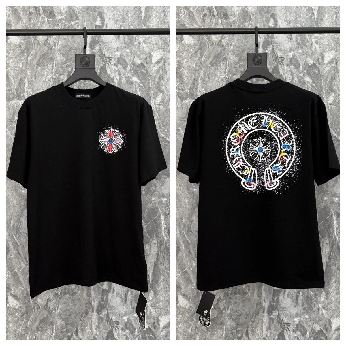 Chrome Hearts Floral Cross T-Shirt White - 12