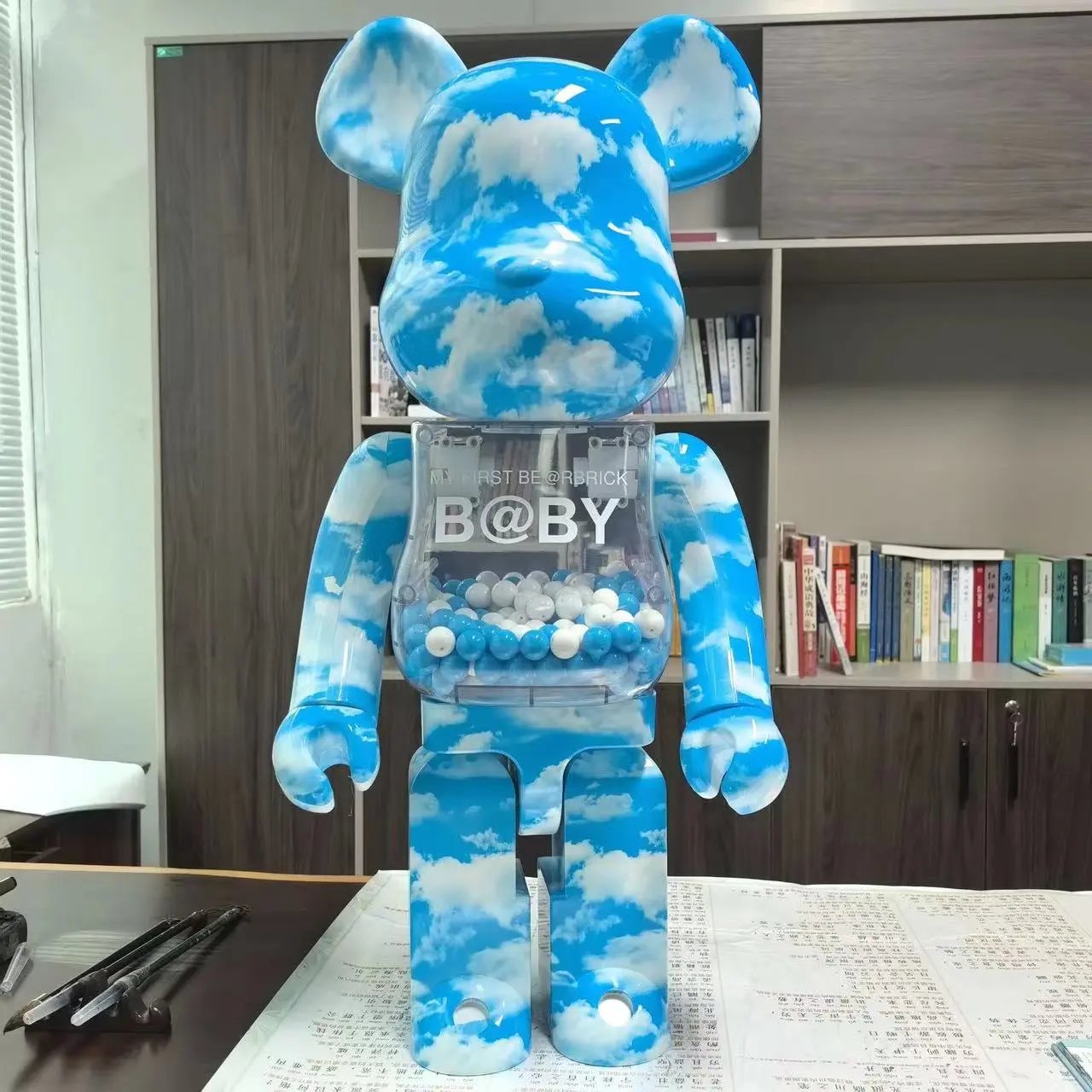 Medicom Toy Bearbrick Giraffe Print 1000% Collectible Figure Electronics - 20