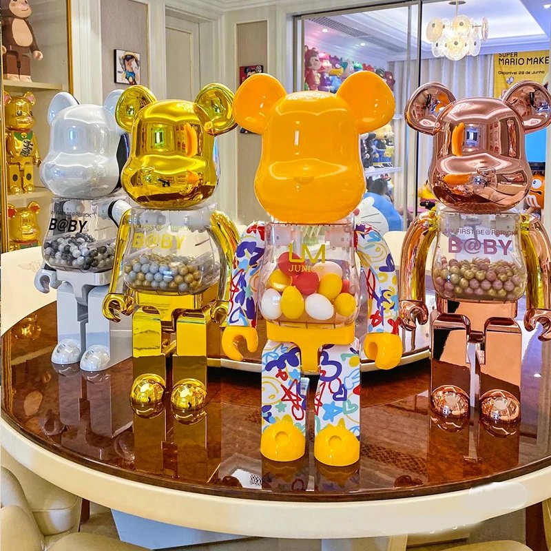 Medicom Toy Bearbrick Giraffe Print 1000% Collectible Figure Electronics - 6