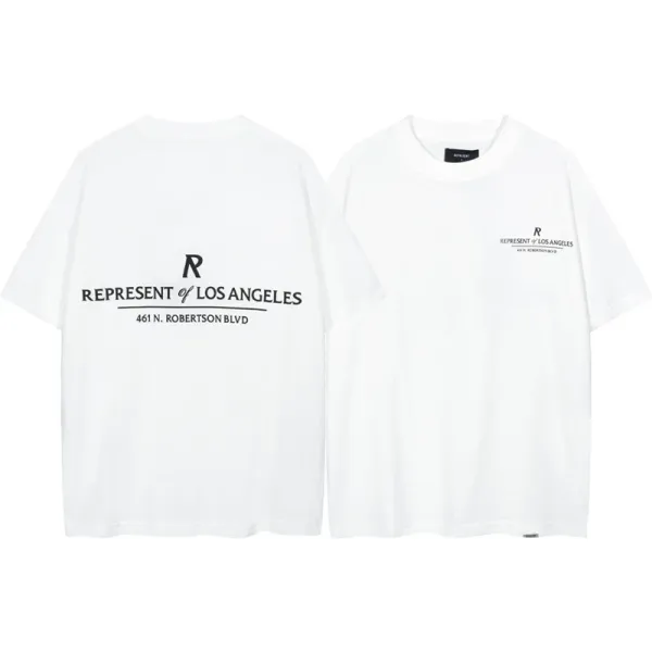 Represent Represent of Los Angeles White Oversized T-Shirt - 1