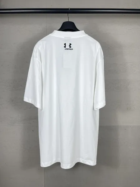 Under Armour x Balenciaga Logo Patch T-Shirt White - 9
