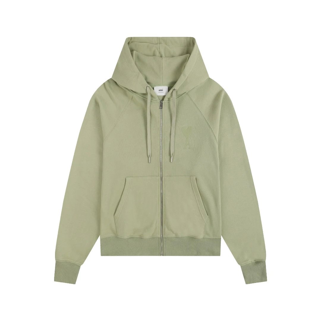 405 Green [Zipper cardigan]