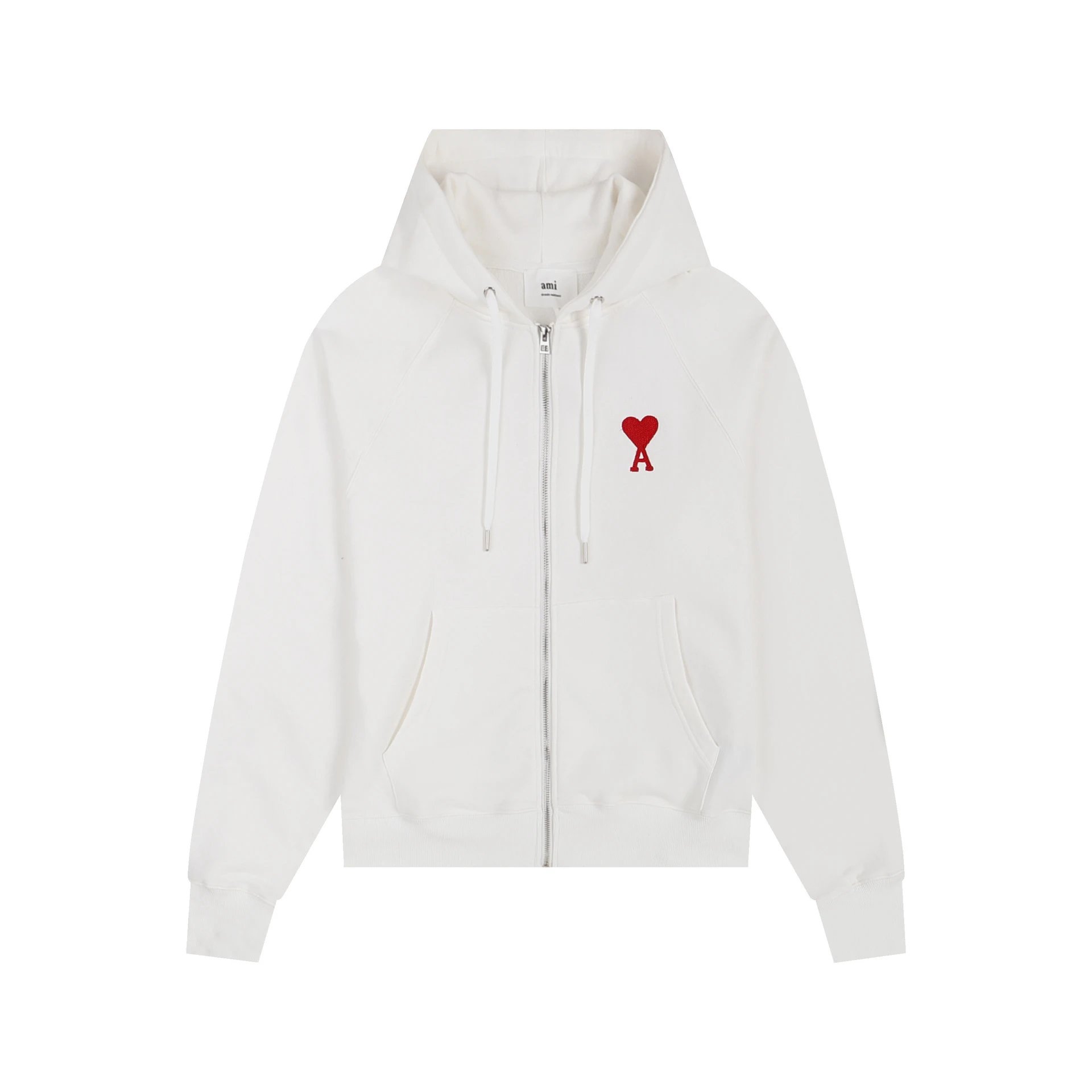 401 White [Zhongxin Zipper cardigan]