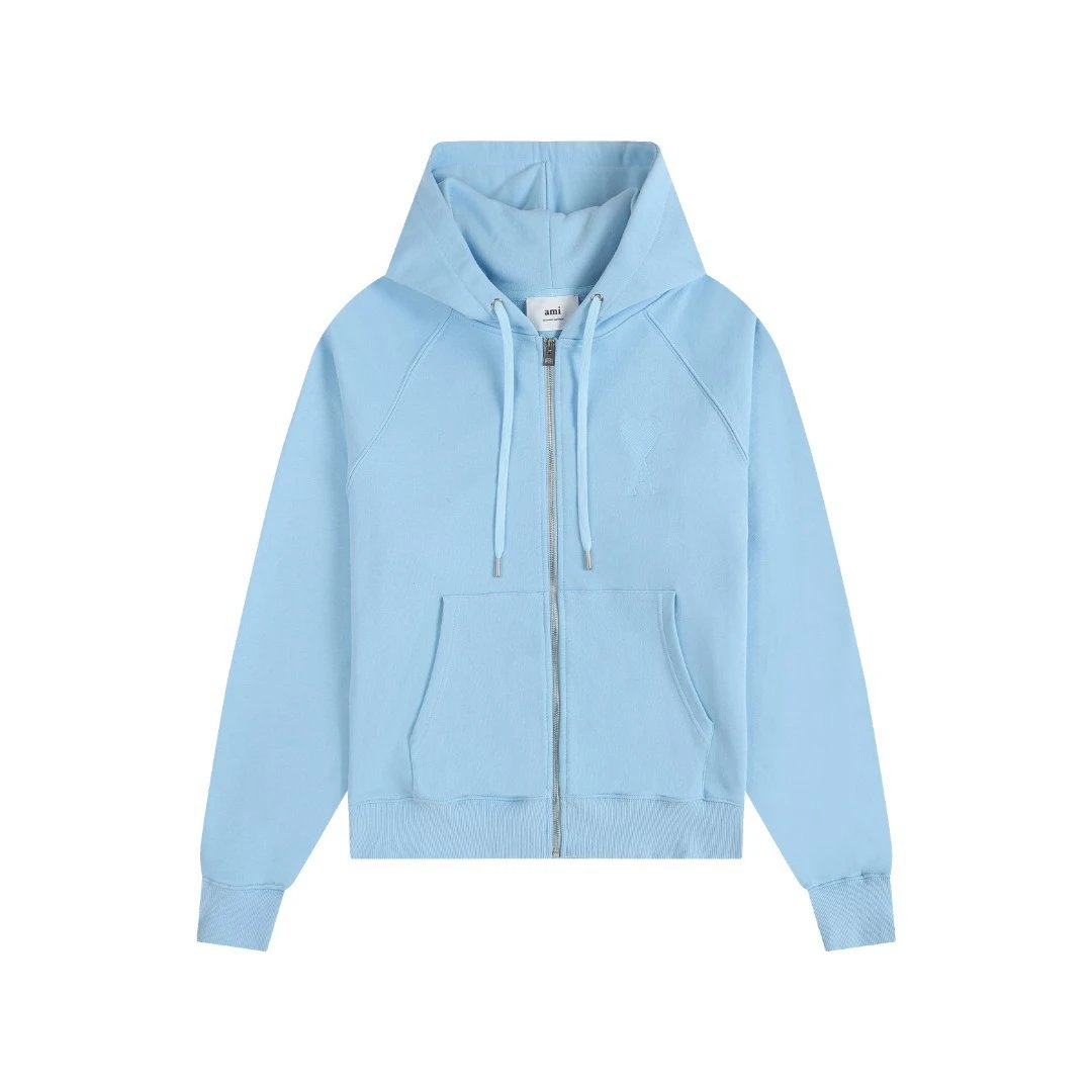 405 Light Blue [Zipper cardigan]