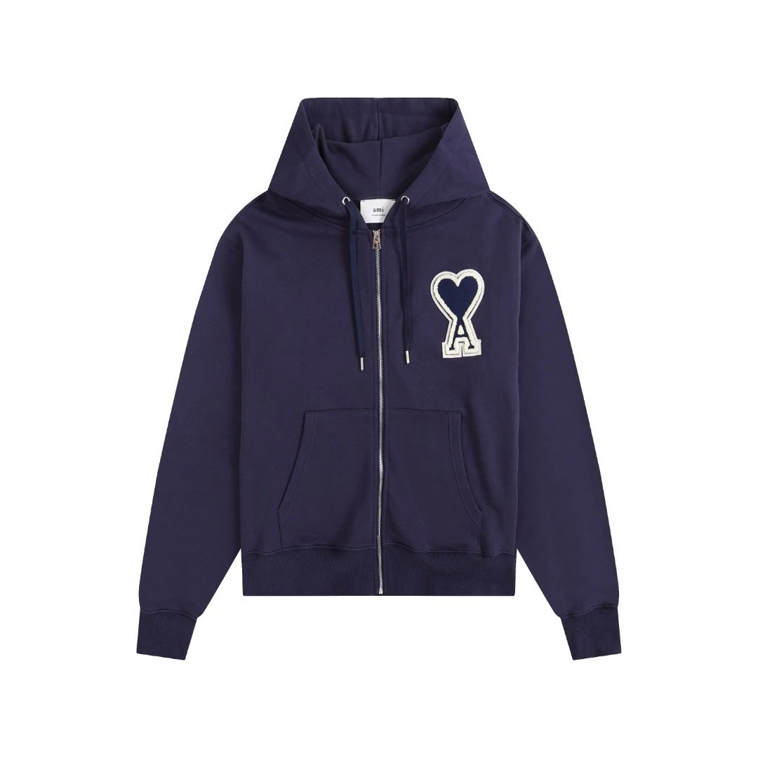 404 Tibetan Blue [Big Love Zipper cardigan]