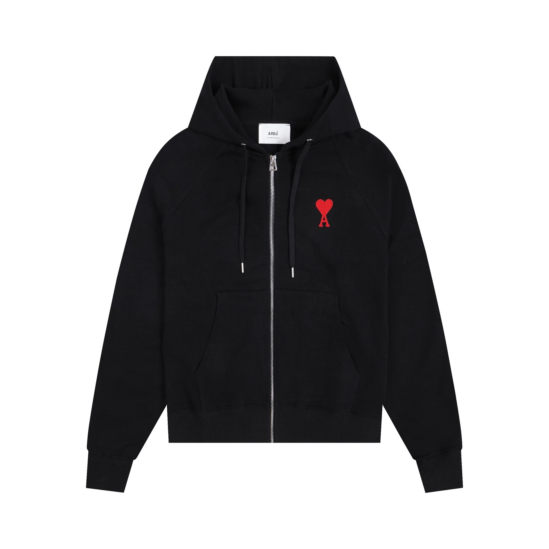 401 Black [Zhongxin Zipper cardigan]