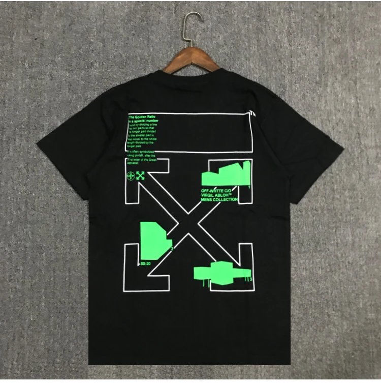 Black (green letter arrow)