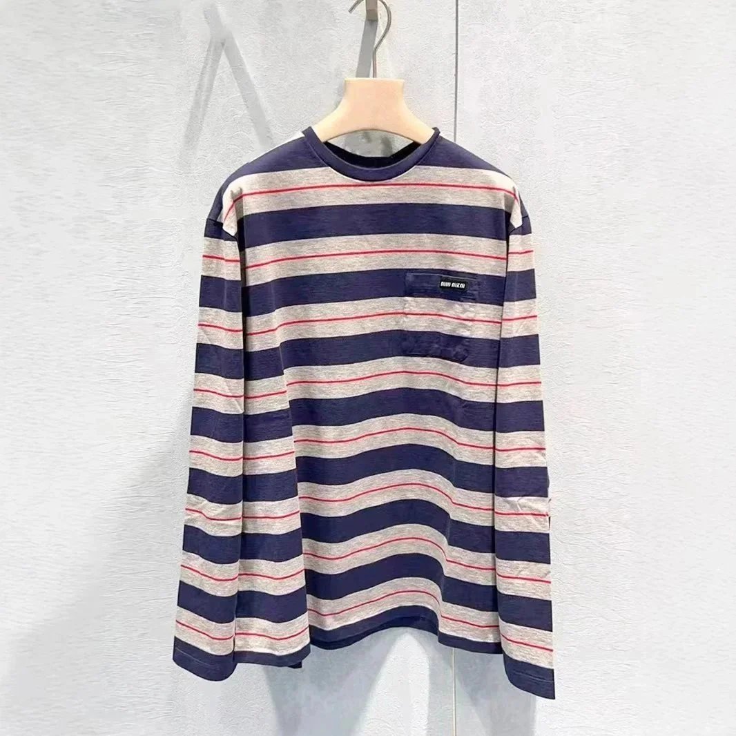 Miu Miu striped long sleeves