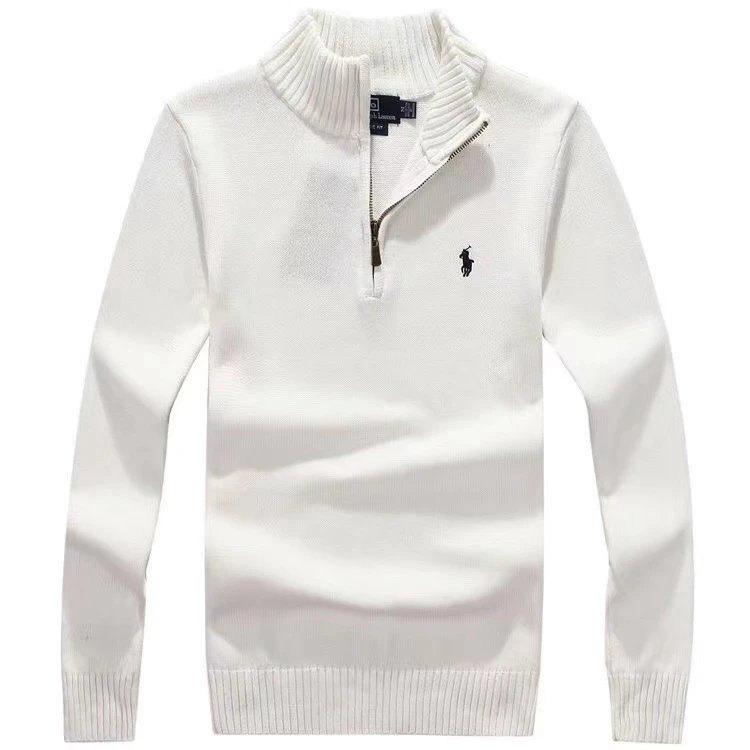 white sweater