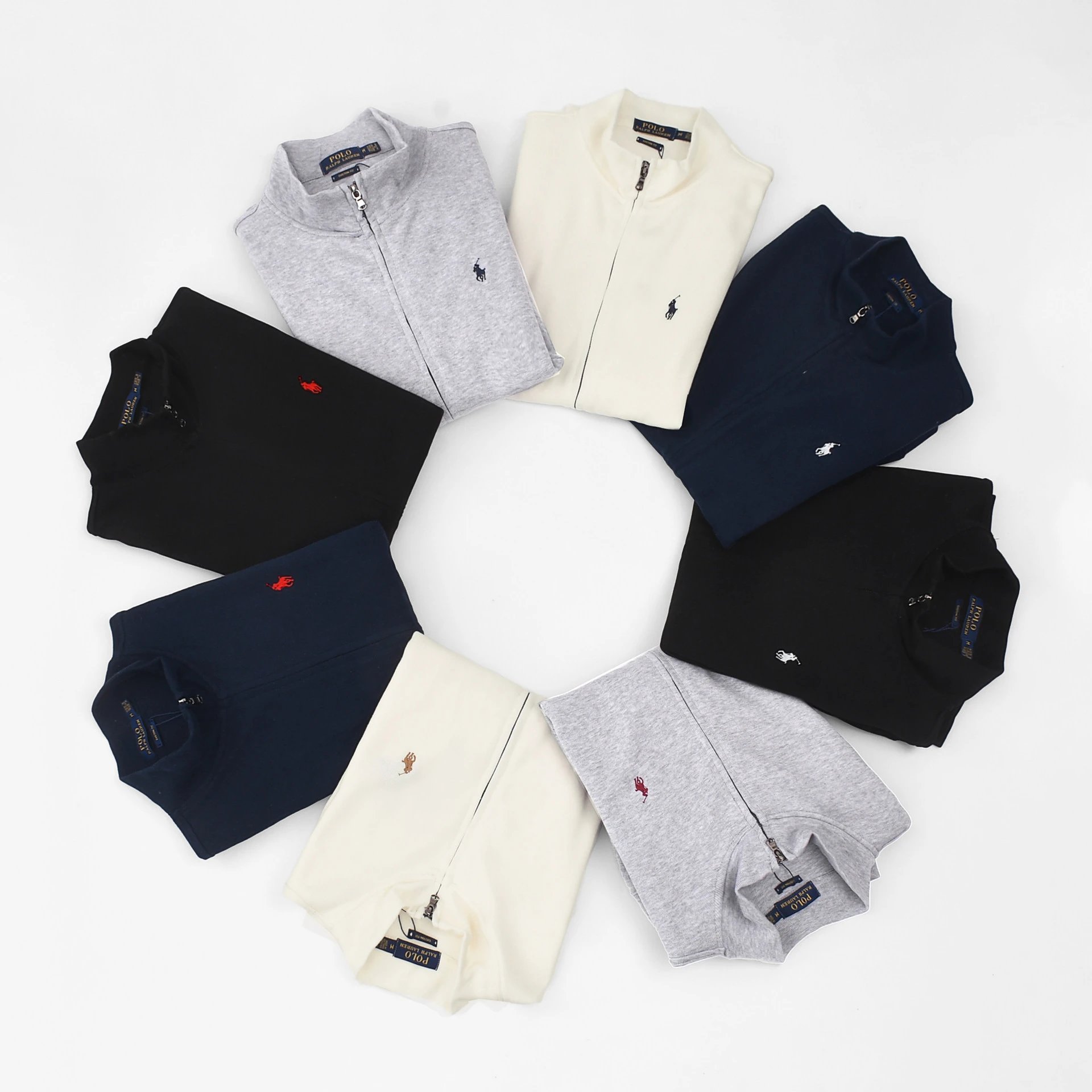 Polo Ralph Lauren Classic Fit Sweatpants Gray Navy Black - 12