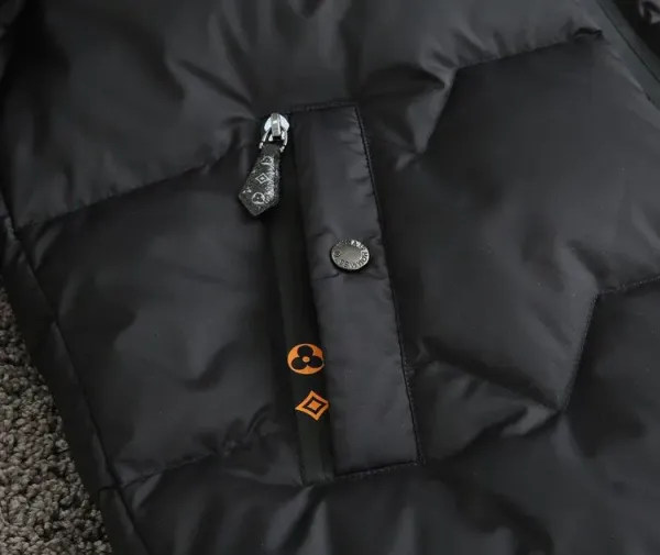 Louis Vuitton Monogram Down Jacket Black - 18