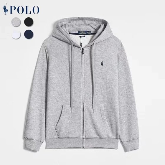 Zipper pullover embroidered sweatshirt and pants TOP
