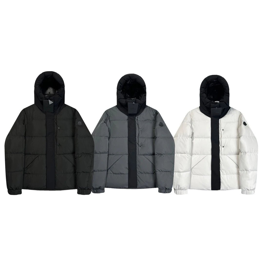 Saint Laurent Monogram-Embroidered Puffer Jacket Off-White - 13