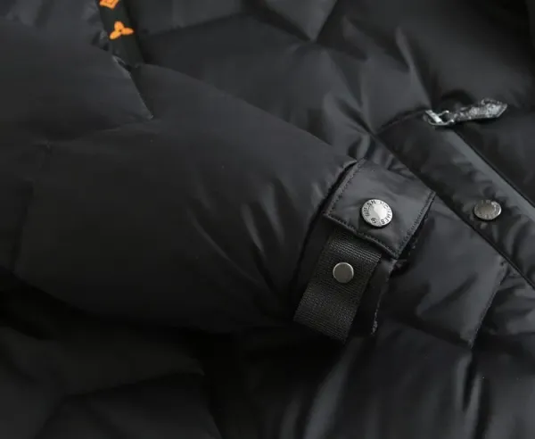 Louis Vuitton Monogram Down Jacket Black - 17