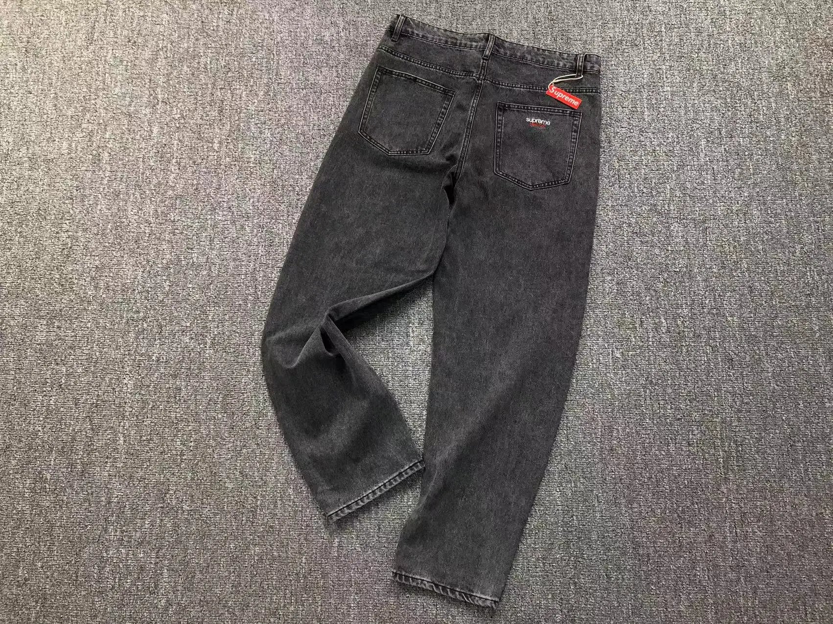 A315#Heavy Washed Distressed Black