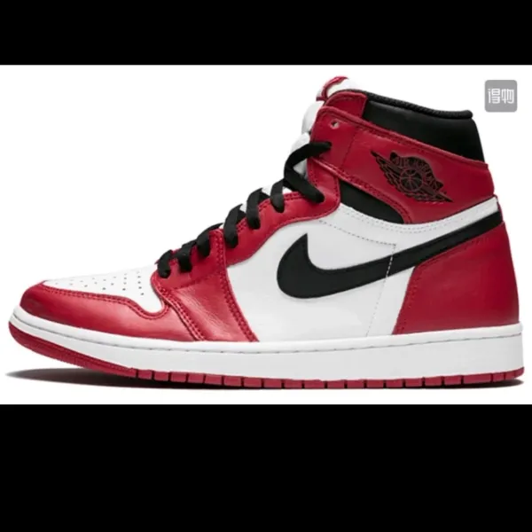 Air Jordan 1 High OG Chicago Red/White/Black Sneakers - 1