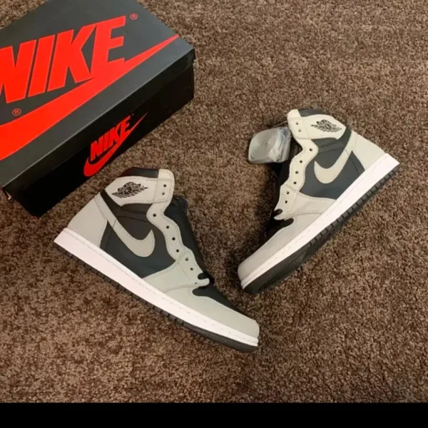 Air Jordan 1 High OG 'Smokey Grey' Sneakers - 1