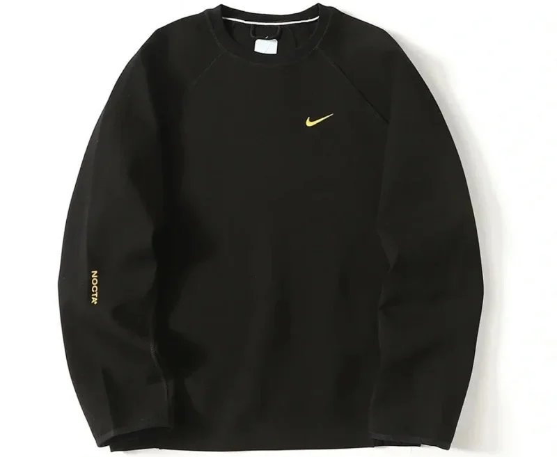 Round neck sweater black