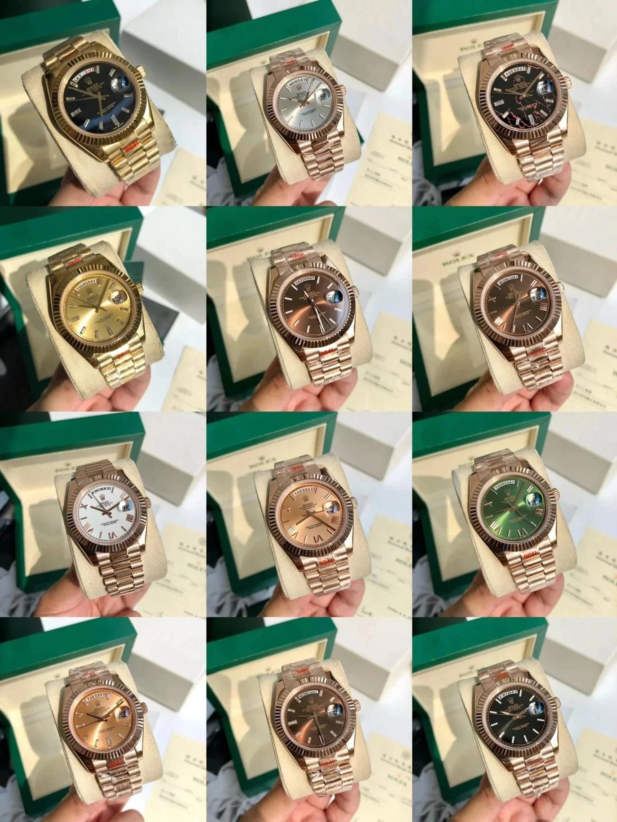 Ro*lex Factory Direct Sale - Ro*lex *Sunday2 Model, High-Quality Watch + Original Display Packaging Box