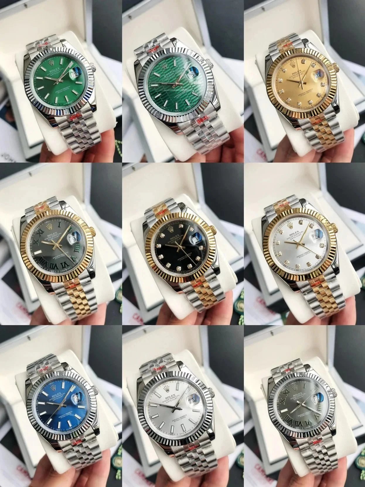 【 Ro*lex  Factory Direct Sale 】 Ro*lex  * Log 2 model, high-quality watch + Original packaging box Display