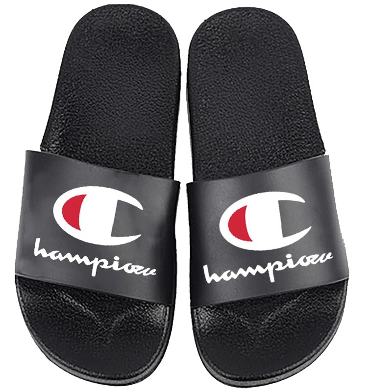 Champion Slide Sandals Black Slippers
