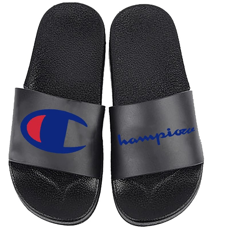 Champion Slide Sandals Black Slippers