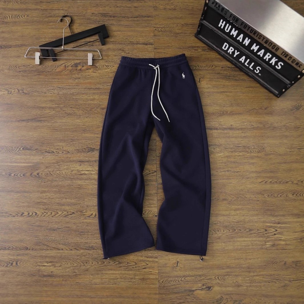 高质量RL拉夫刺绣卫裤刺绣小马标男女同款休闲宽松户外舒适百搭潮