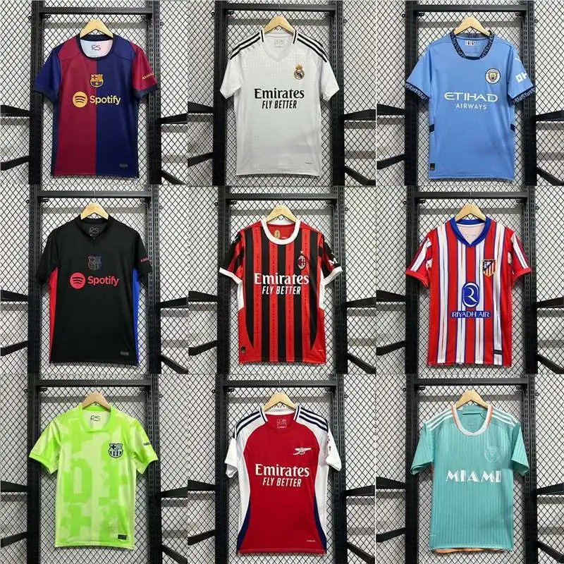 232425赛季皇马巴黎阿森纳巴塞红魔尤文多特热刺主客场球衣足球服