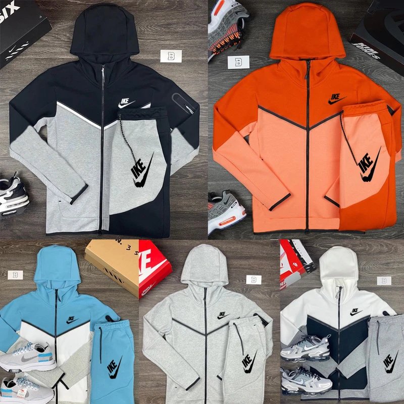 外贸男士运动休闲套装欧美春秋季新款男士户外登山套装男厂家直销