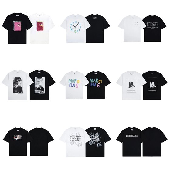 Original - men's and women's short-sleeved T with round neck and digital pattern