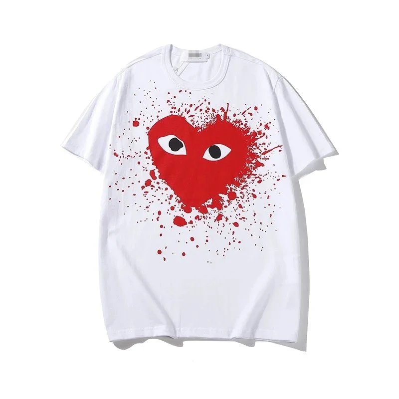 CJ Big Red Ink Splash] White