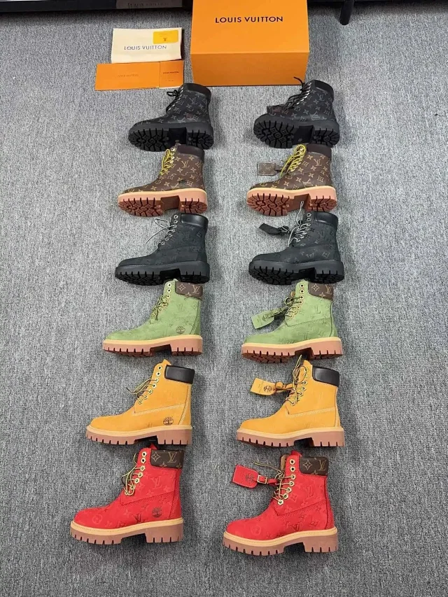 Louis Vuitton Boots Monogram lace-up ankle product detail image 1