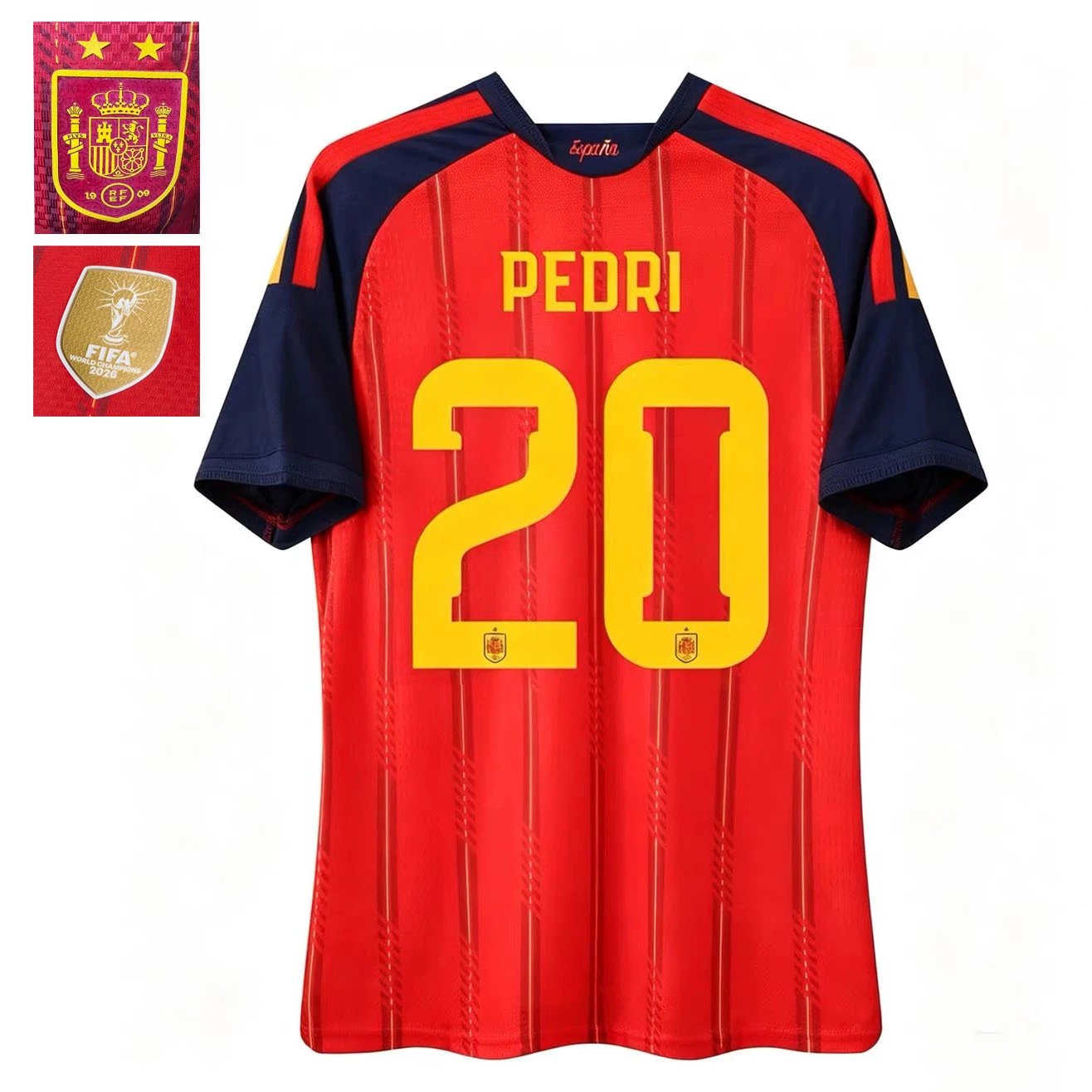 Fan Fan, a fan of the 20th Star Planet at Spain's home stadium