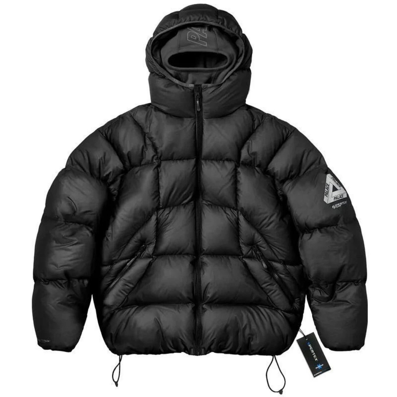 Men's Casual Water-Resistant Cotton Padded Hooded Jacket for Fall and Winter Outdoor Sports Warmth Retention 0899