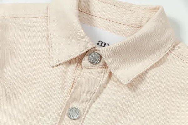 Comme des Garçons Play Heart Embroidered Shirt Beige - 13
