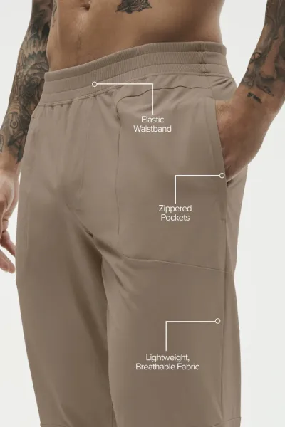 Alo Lululemon ABC Joggers Beige Pants - 17