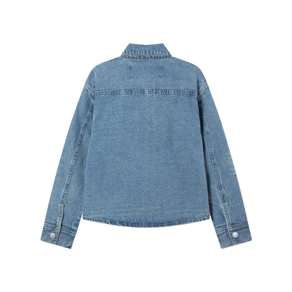 Comme des Garçons Play Heart Embroidered Shirt Beige - 38